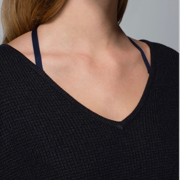 Lululemon The Sweater Life heathered black 4 - Picture 5 of 12